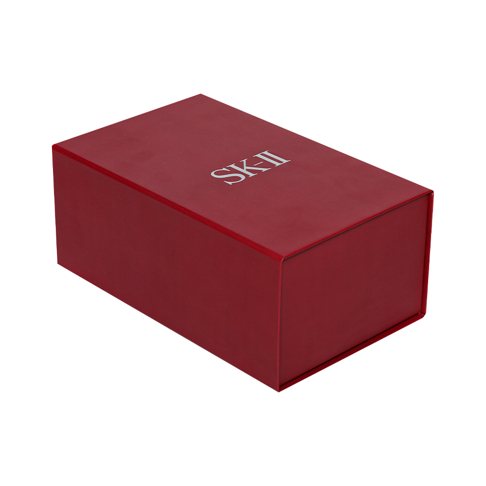 Caja de embalaje de cosméticos de lujo plegable con tapa regalos de cumpleaños caja de regalo cosmética de perfume