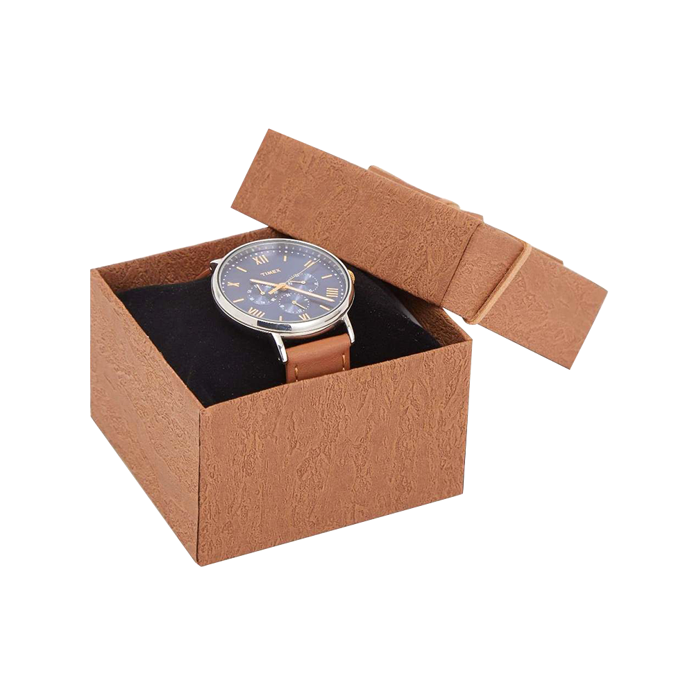 Cajas de regalo negras para relojes con cojín de almohada cajas de regalo de joyería para pulseras